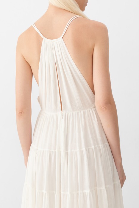 платье  из хлопка спереди