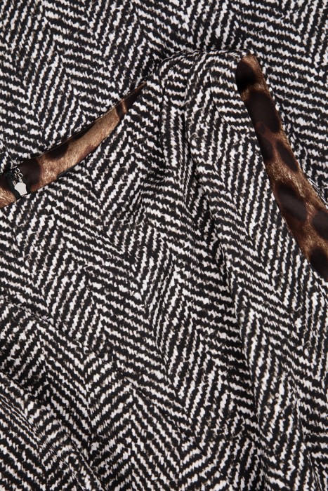 платье  из шелка спереди