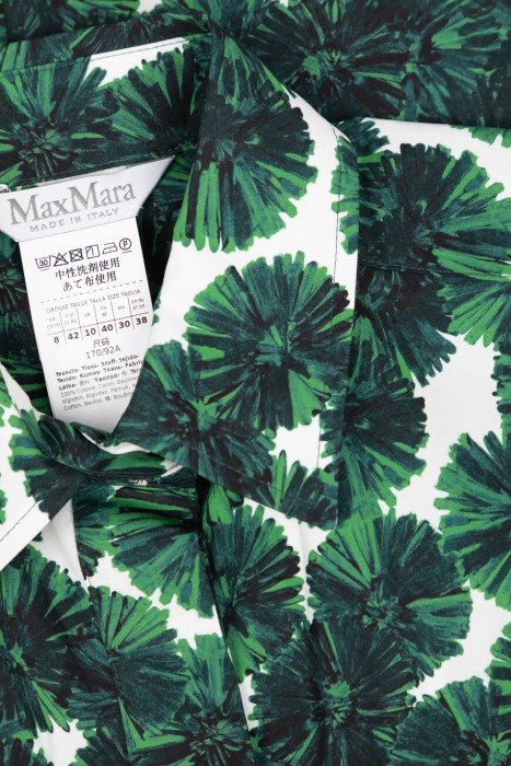 платье  из хлопка спереди