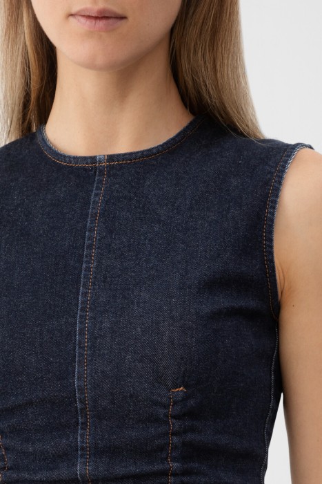 платье  из италии вид сбоку