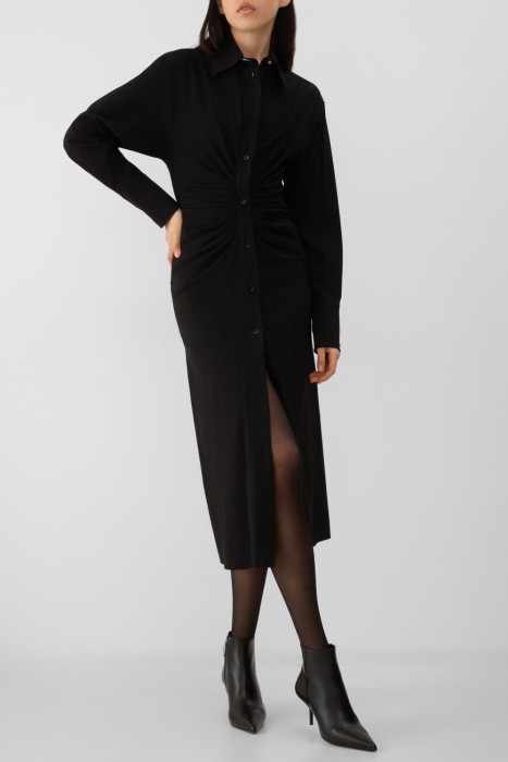 платье  из хлопка спереди