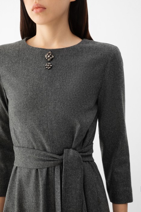 платье  из италии вид сбоку