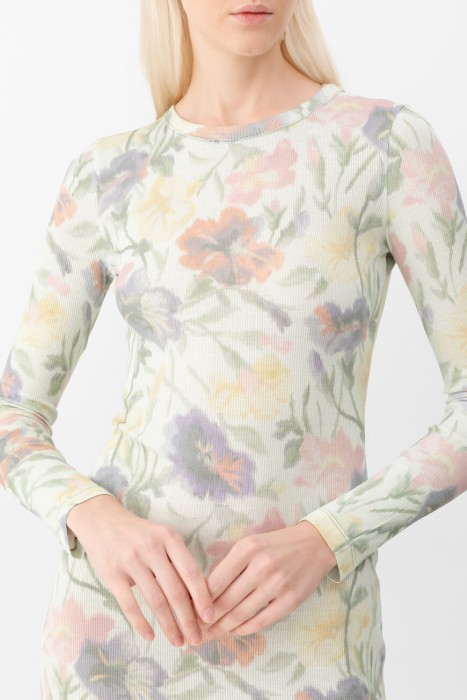 платье  из франции вид сбоку