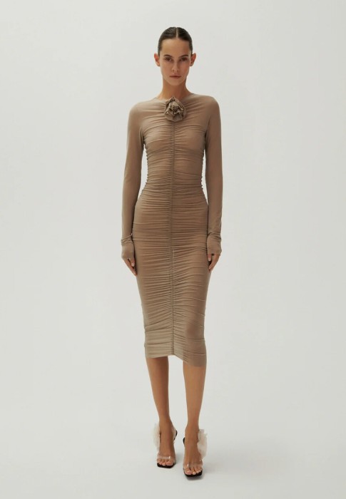 платье  из италии вид сбоку