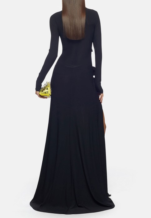 платье  из италии вид сбоку