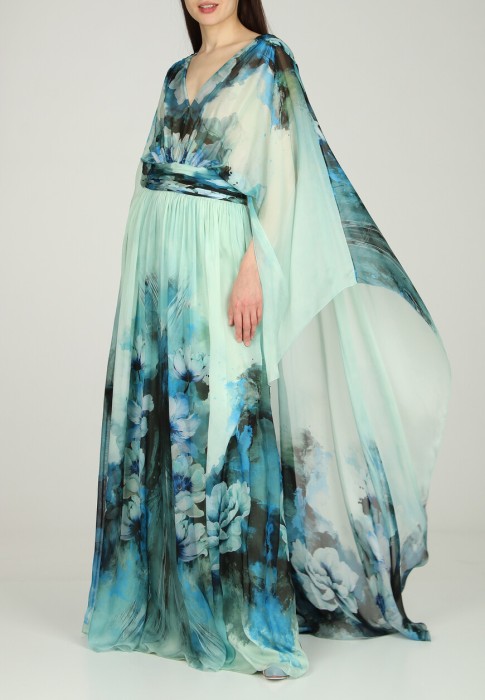 платье  из италии вид сбоку