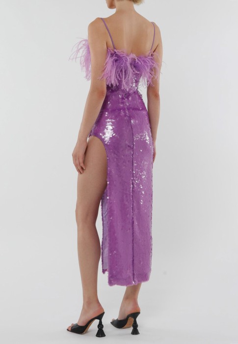 платье  из италии вид сбоку