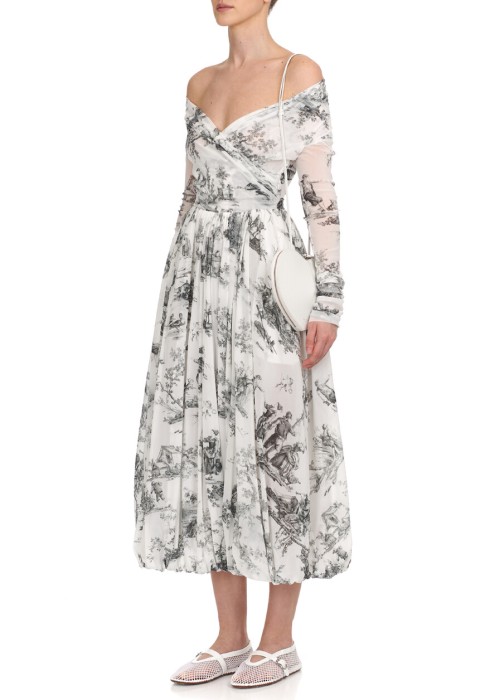 платье  от бренда philosophy di lorenzo serafini вид слева