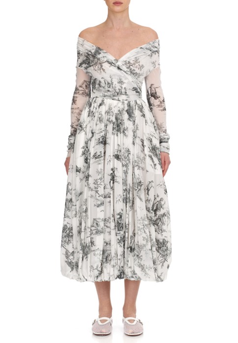 платье  из италии вид сбоку