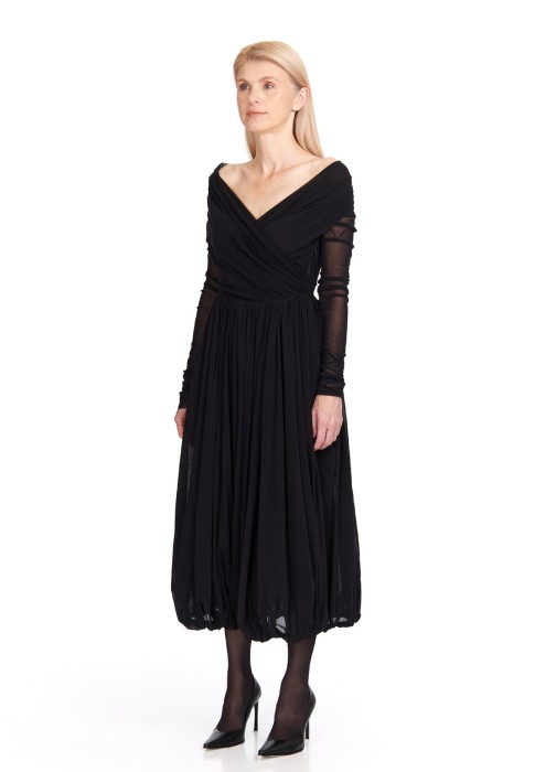 платье  от бренда philosophy di lorenzo serafini вид слева