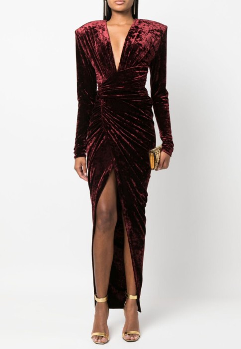 платье  от бренда alexandre vauthier вид слева