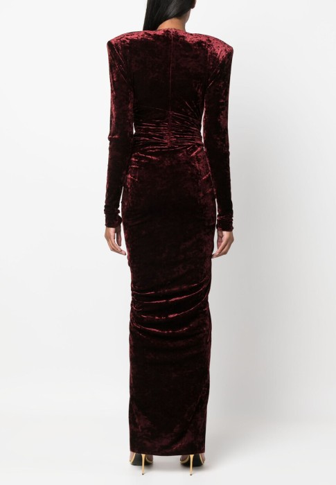 платье  из франции вид сбоку