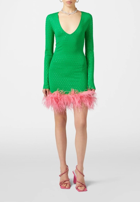 платье  из италии вид сбоку