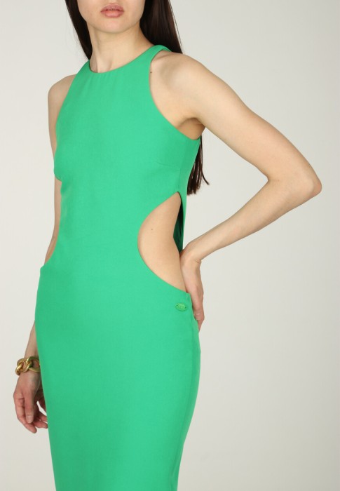 Товар зеленого цвета с внутренней стороны