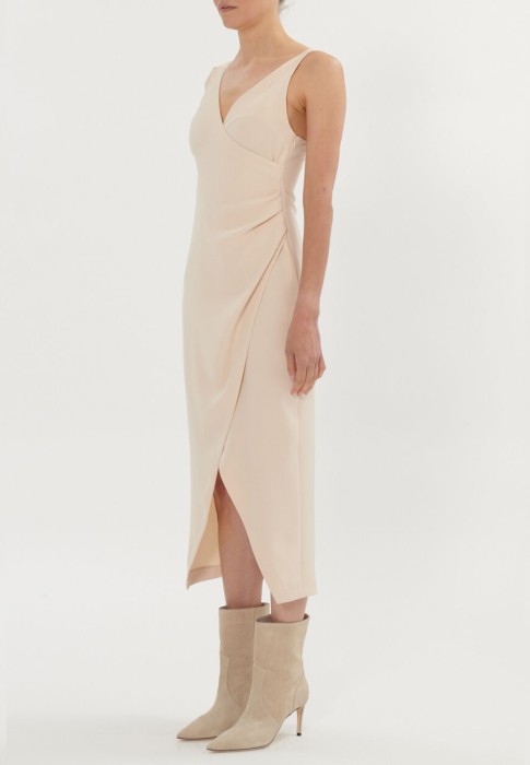 платье  из франции вид сбоку