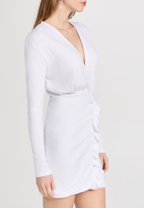 платье  из франции вид сбоку