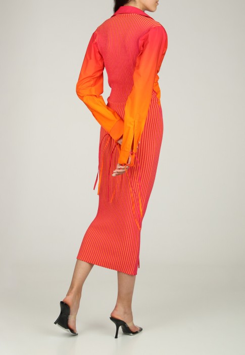 платье  из италии вид сбоку