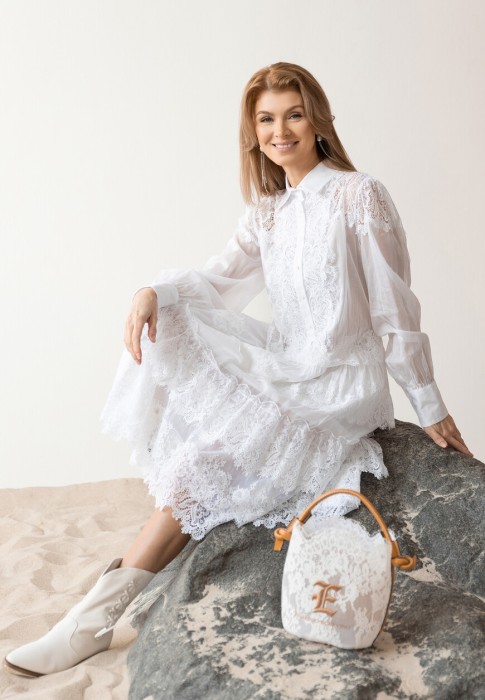 платье  из италии вид сбоку