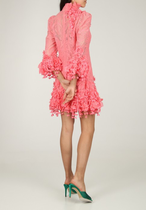 платье  из франции вид сбоку