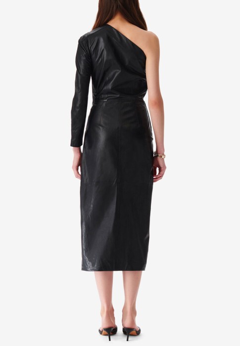 платье  из франции вид сбоку