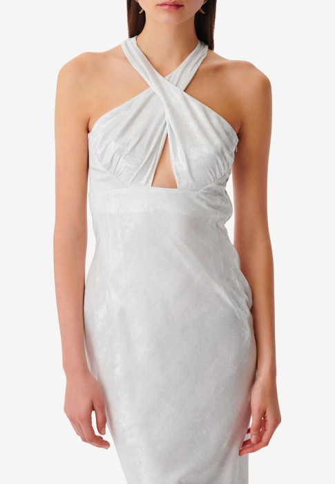 платье  из франции вид сбоку