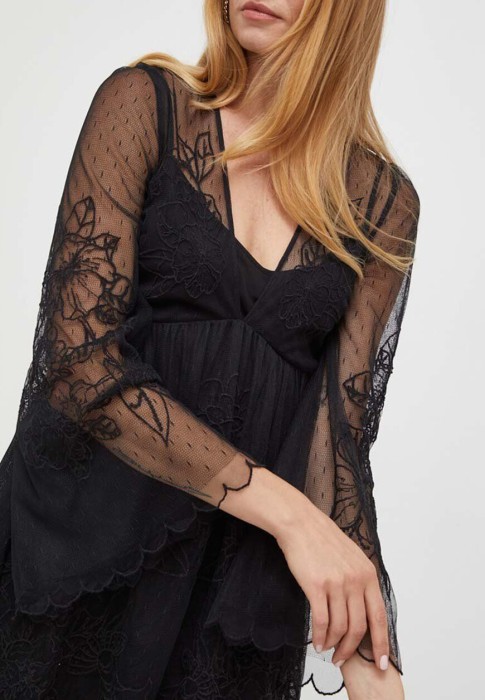 платье  из италии вид сбоку