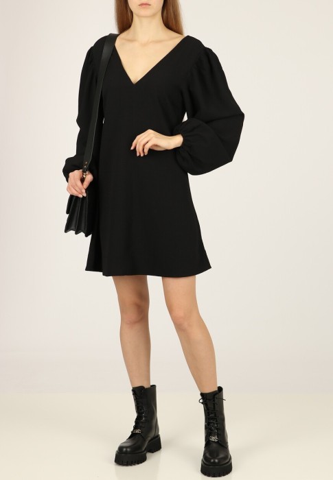 платье  от бренда ganni вид слева