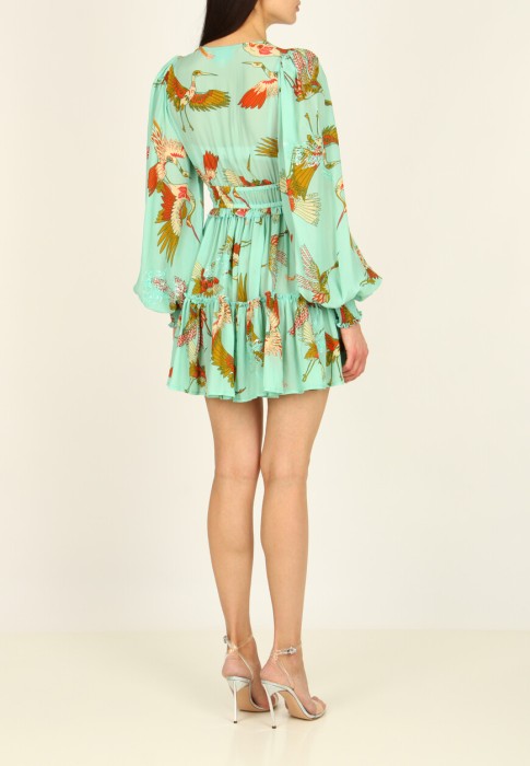 платье  из италии вид сбоку