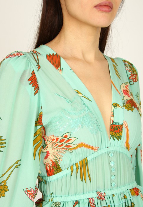 платье  из проверенных материалов спереди