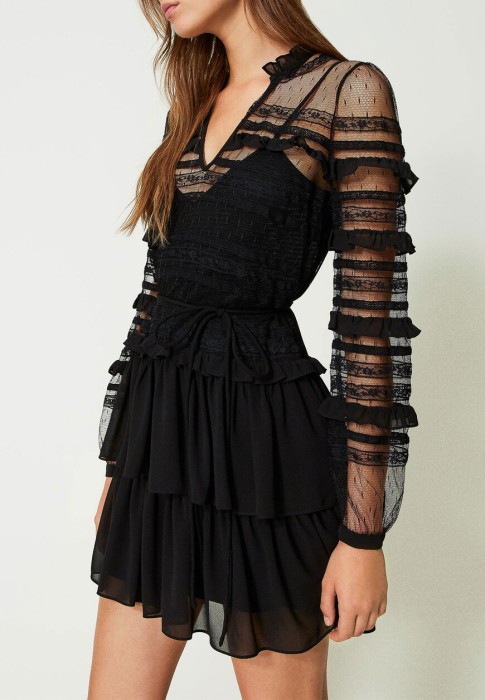 платье  из италии вид сбоку