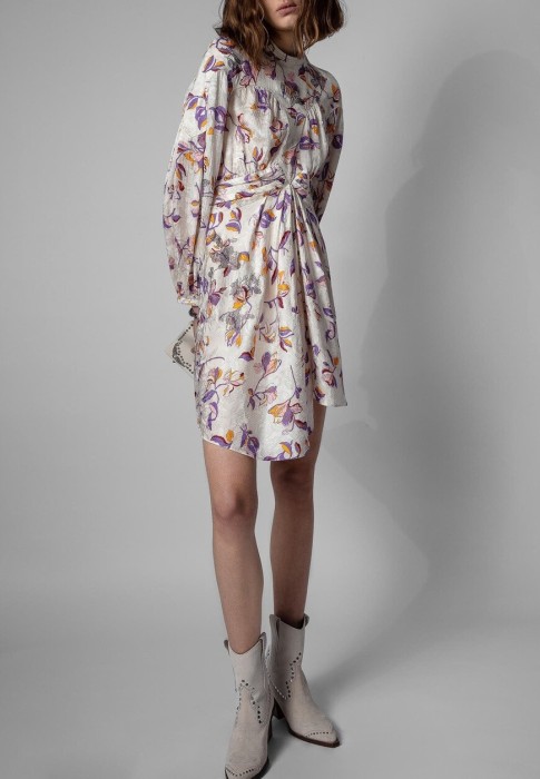 платье  из франции вид сбоку