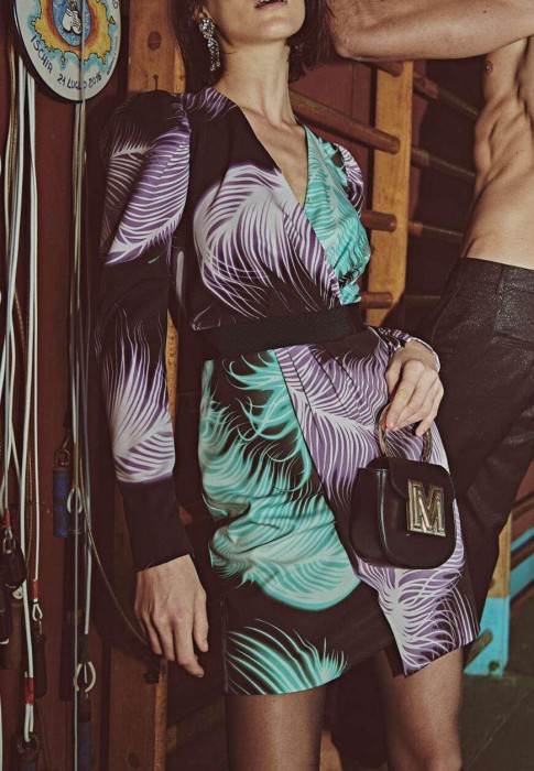 платье  от бренда marco bologna вид слева