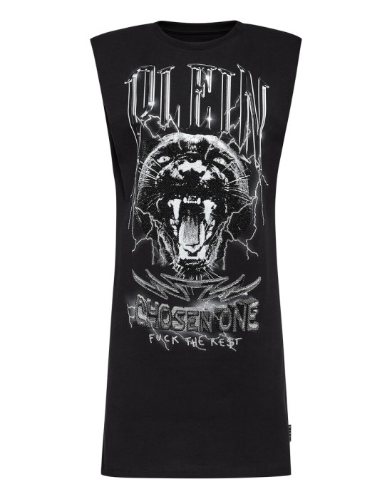 платье  от бренда philipp plein вид слева