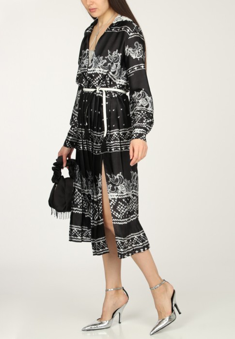 платье  из италии вид сбоку