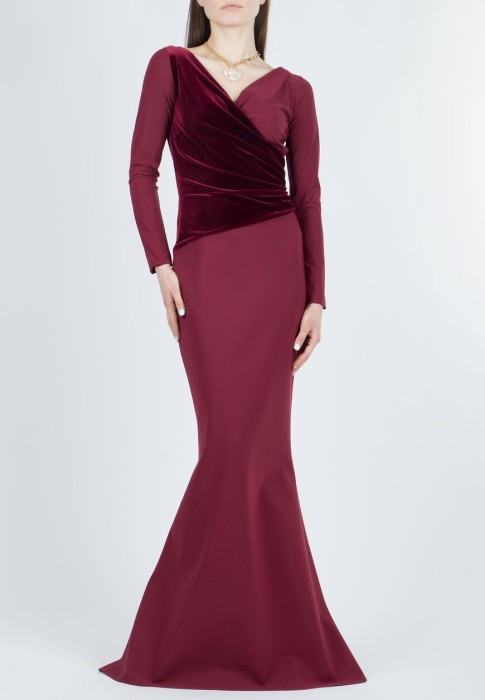 платье  из италии вид сбоку