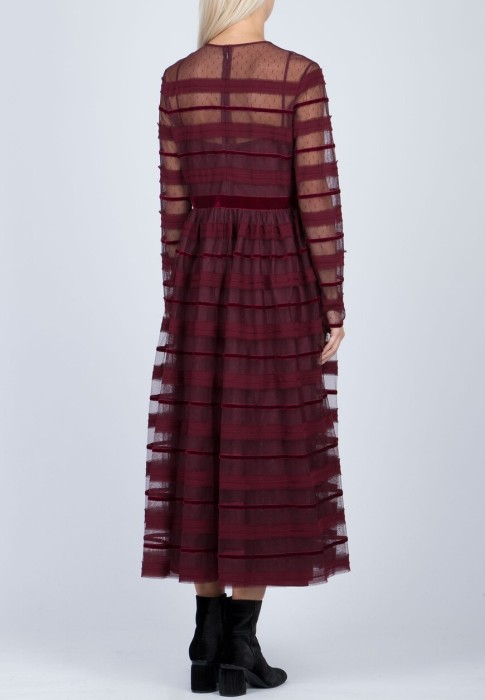 платье  из италии вид сбоку