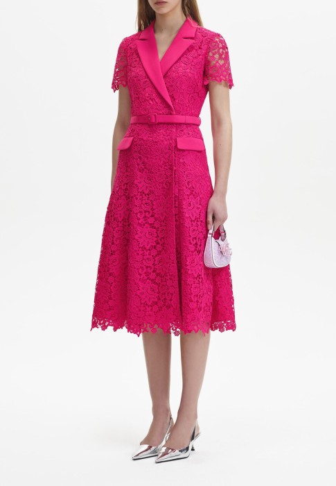 платье  от бренда self-portrait вид слева