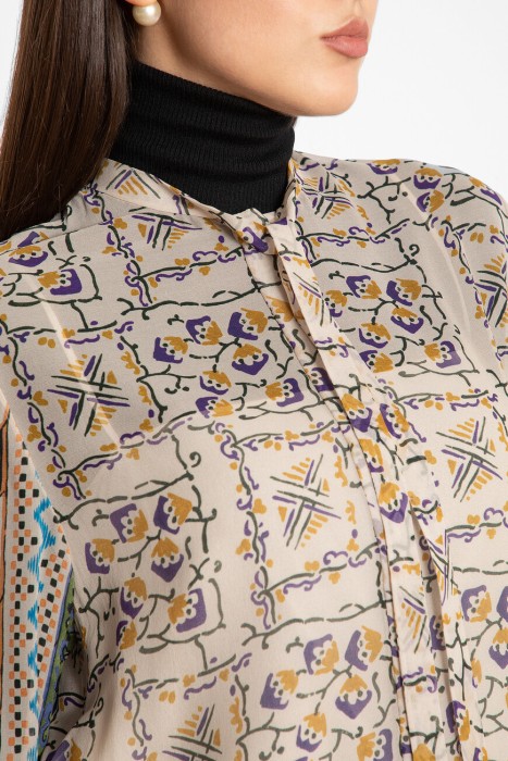 платье  из франции вид сбоку