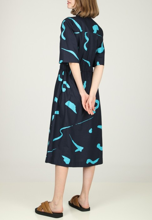 платье  из италии вид сбоку