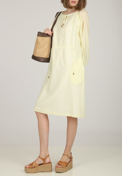 платье  от бренда peserico вид слева