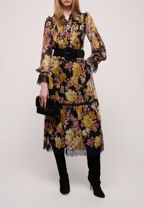 платье  из италии вид сбоку