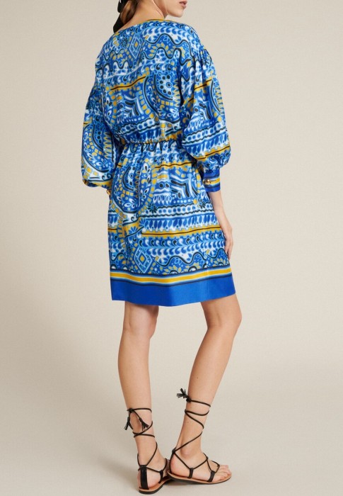 платье  из италии вид сбоку