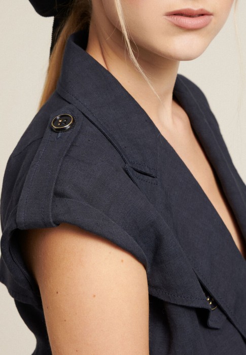 платье  из италии вид сбоку