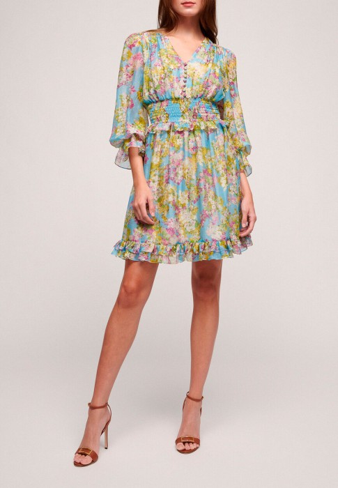 платье  из италии вид сбоку