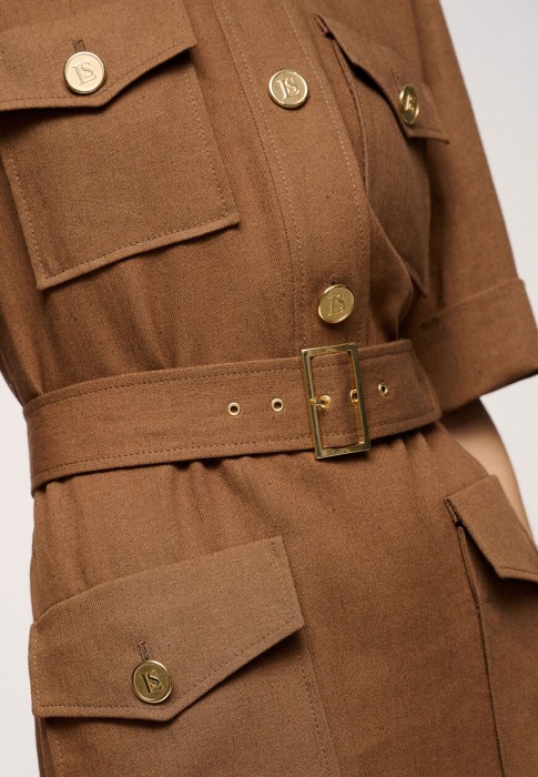 платье  из проверенных материалов спереди