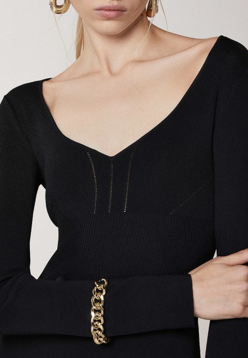 платье  из италии вид сбоку