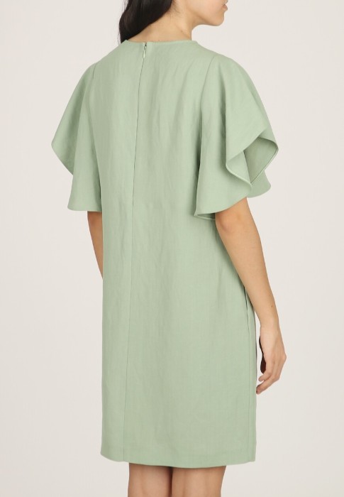 платье  из италии вид сбоку