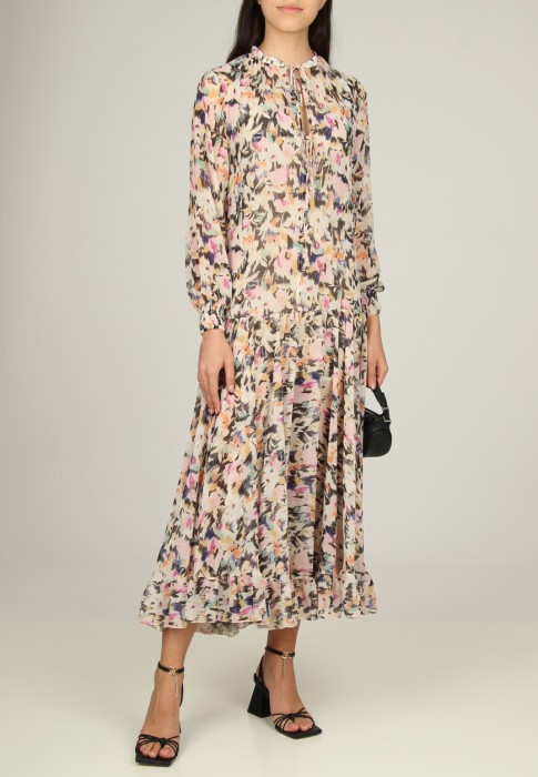 платье  из италии вид сбоку