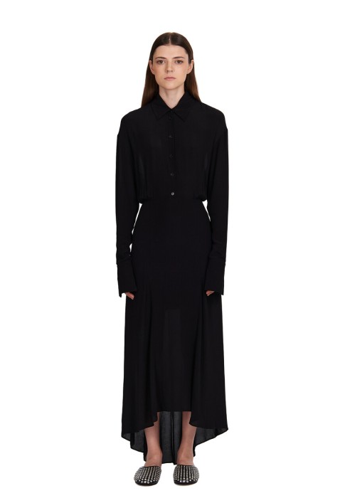 платье  из италии вид сбоку