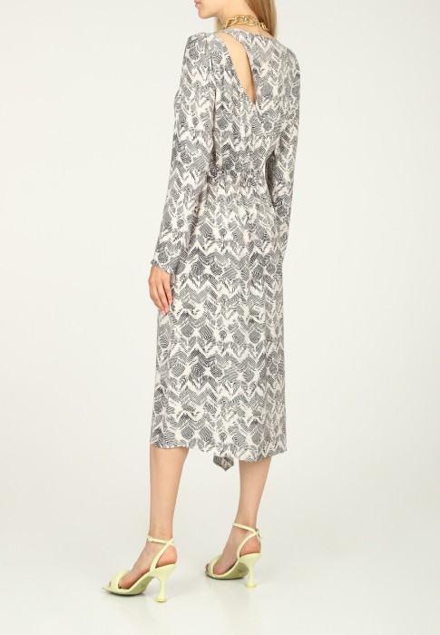 платье  из италии вид сбоку